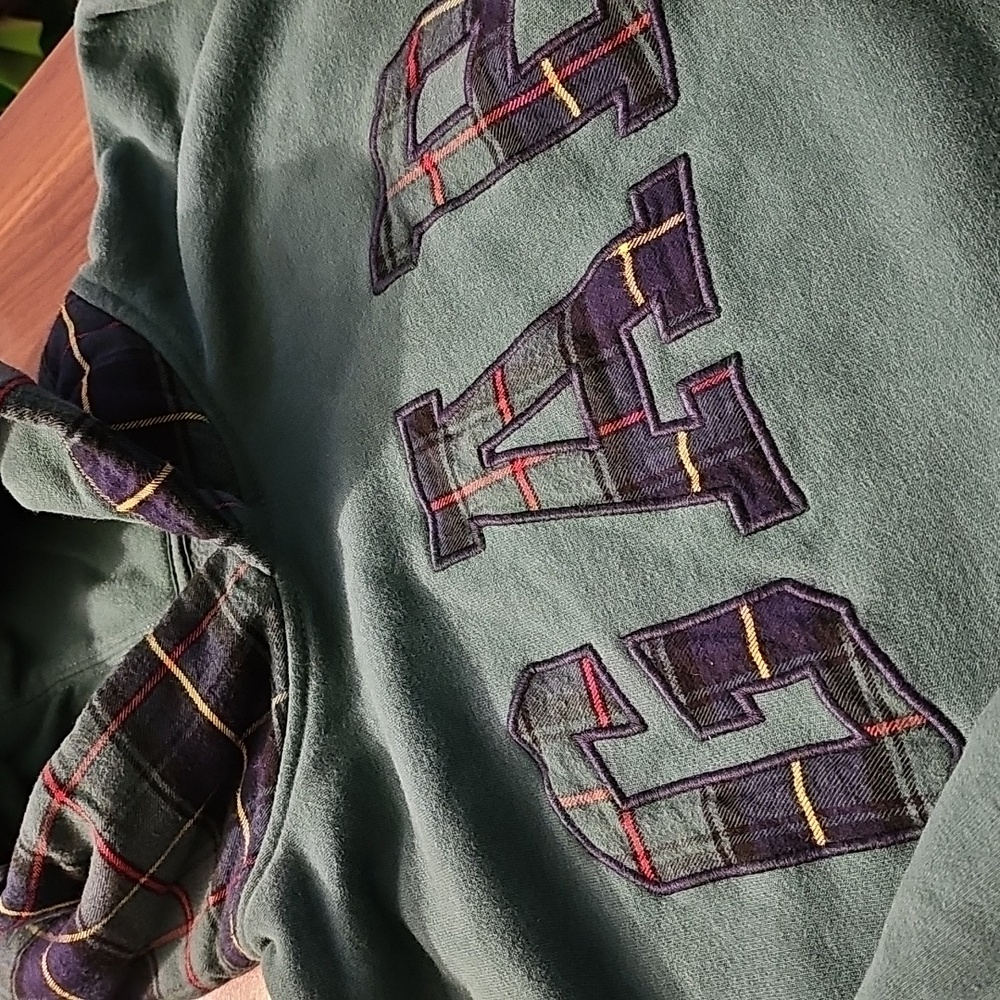 Gap VintageSoft Striped Logo Hoodie